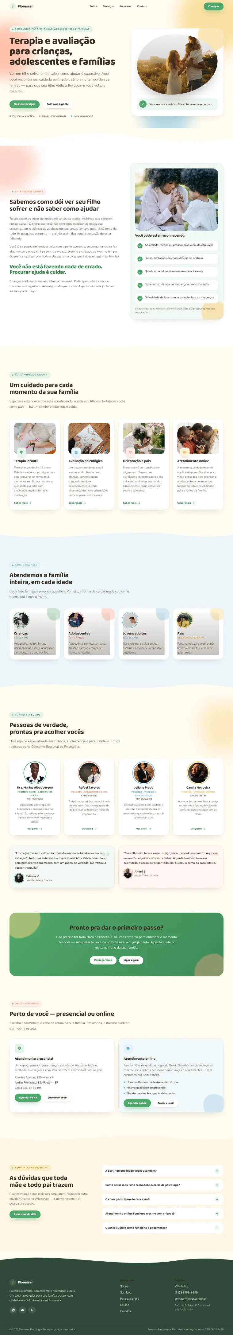 Site de Psicologia — Florescer