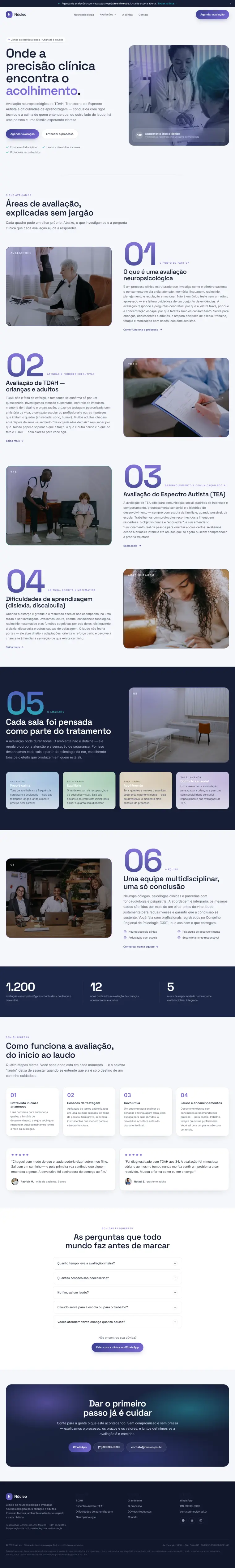 Site de Psicologia — Núcleo