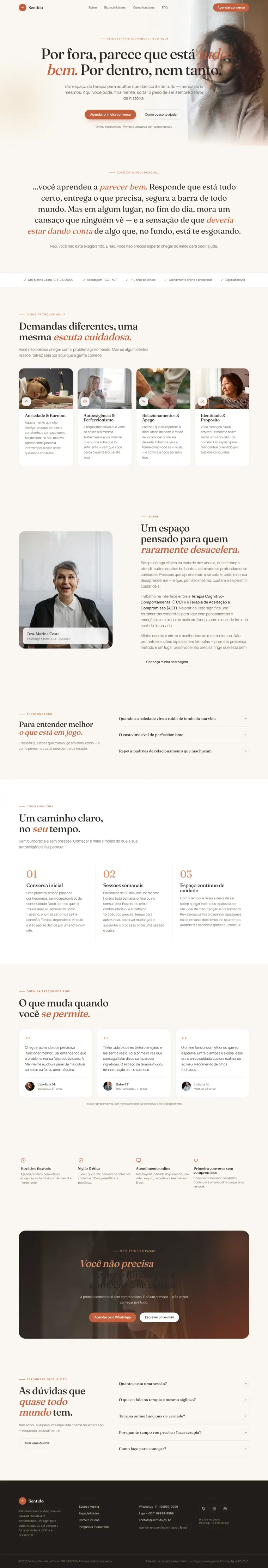 Site de Psicologia — Sentido